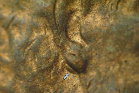 1944 Doubled Die Obverse WDDO-020