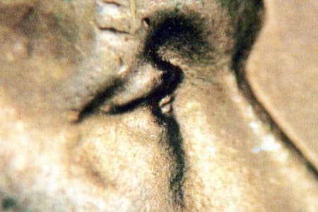 1945 Doubled Die Obverse WDDO-026