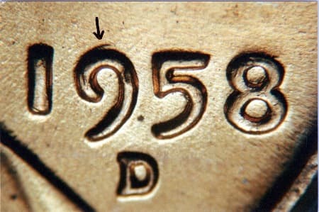 1958-D Doubled Die Obverse WDDO-001