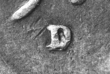 1918-D Repunched Mintmark WRPM-001