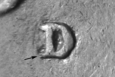 1920-D Repunched Mintmark WRPM-001