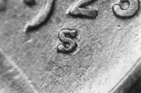 1923-S Repunched Mintmark WRPM-001