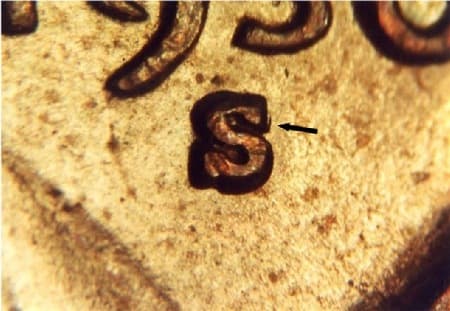 1930-S Repunched Mintmark WRPM-003