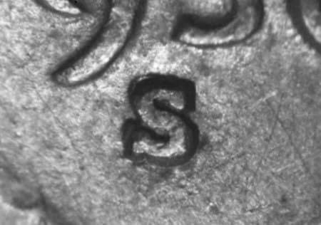 1930-S Repunched Mintmark WRPM-005