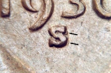 1930-S Repunched Mintmark WRPM-015