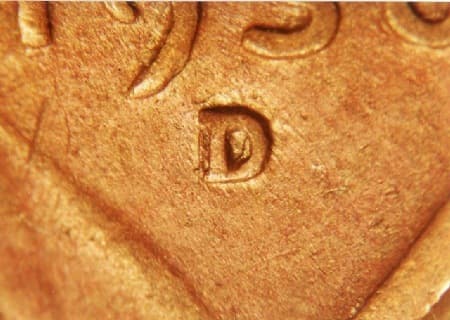 1936-D Repunched Mintmark WRPM-001