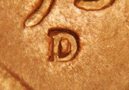 1936-D Repunched Mintmark WRPM-003