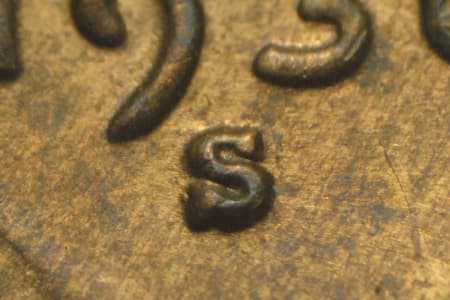 1936-S Repunched Mintmark WRPM-002