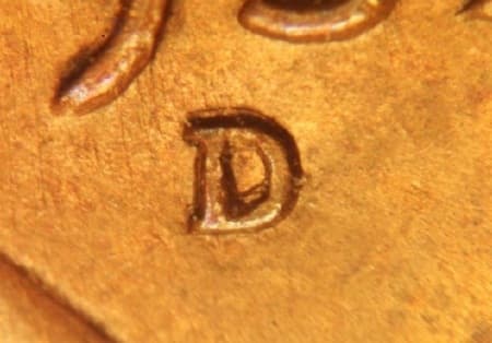 1937-D Repunched Mintmark WRPM-005