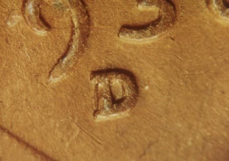 1938-D Repunched Mintmark WRPM-007