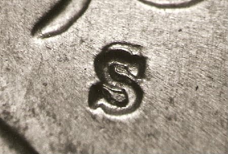 1938-S Repunched Mintmark WRPM-001