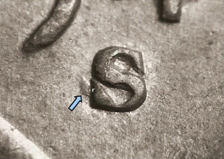1941-S Repunched Mintmark WRPM-013
