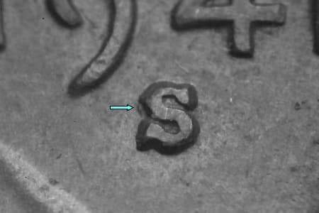 1941-S Repunched Mintmark WRPM-017