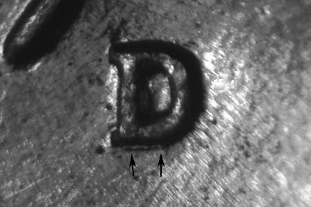 1942-D Repunched Mintmark WRPM-020