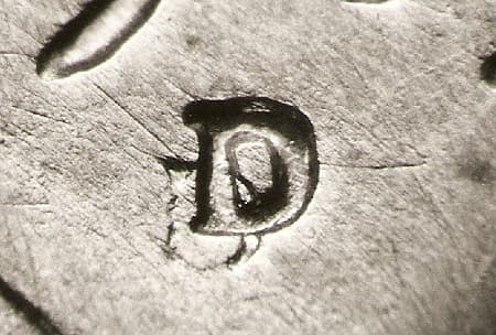 1943-D Repunched Mintmark WRPM-018