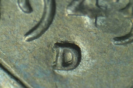 1943-D Repunched Mintmark WRPM-014
