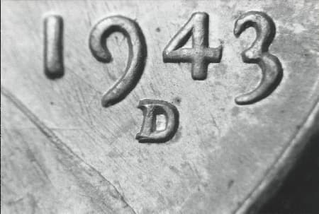 1943-D Repunched Mintmark WRPM-016