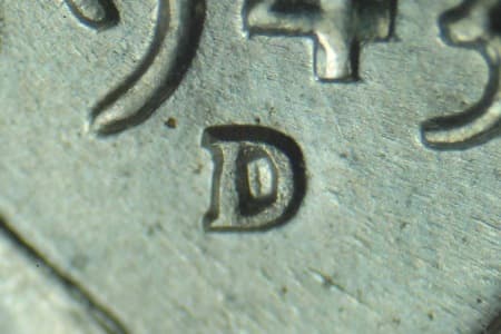 1943-D Repunched Mintmark WRPM-017