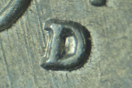 1943-D Repunched Mintmark WRPM-020