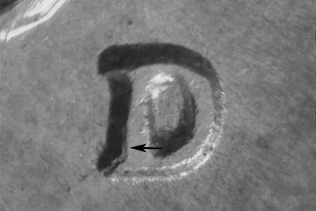 1943-D Repunched Mintmark WRPM-031