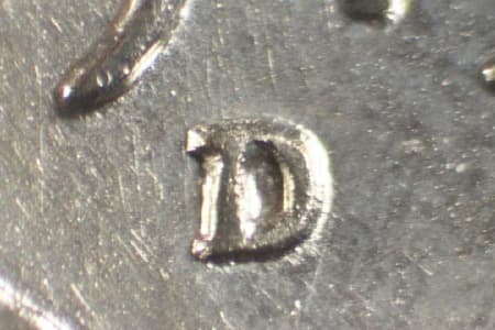 1943-D Repunched Mintmark WRPM-047