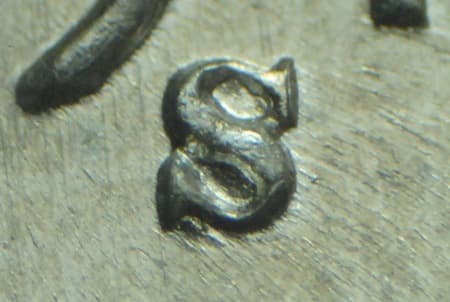 1943-S Repunched Mintmark WRPM-002