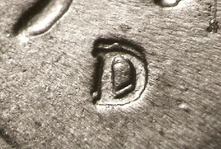 1944-D Repunched Mintmark WRPM-001