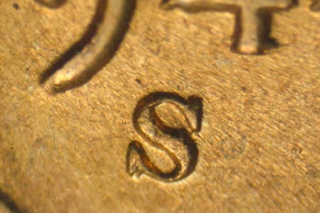 1944-S Repunched Mintmark WRPM-017