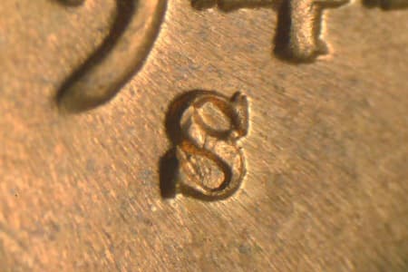 1944-S Repunched Mintmark WRPM-021