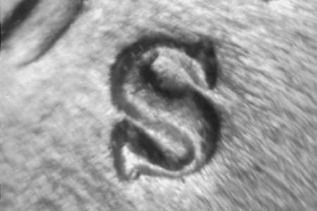 1944-S Repunched Mintmark WRPM-022