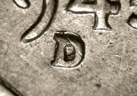 1945-D Repunched Mintmark WRPM-005