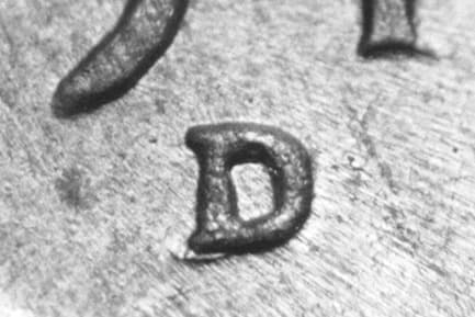 1945-D Repunched Mintmark WRPM-013