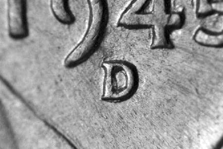 1945-D Repunched Mintmark WRPM-015