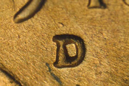 1945-D Repunched Mintmark WRPM-023