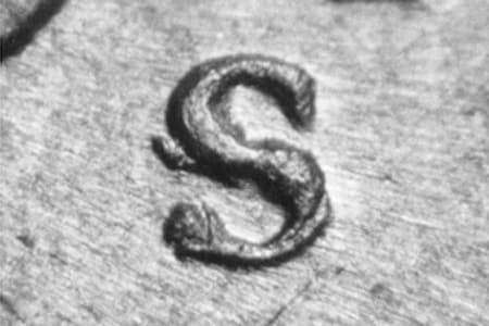 1945-S Repunched Mintmark WRPM-003