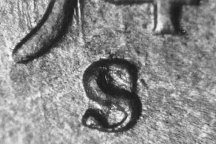1945-S Repunched Mintmark WRPM-005