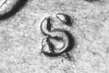 1945-S Repunched Mintmark WRPM-006