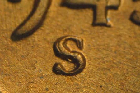 1945-S Repunched Mintmark WRPM-025