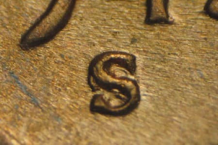 1945-S Repunched Mintmark WRPM-029