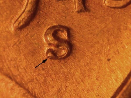 1945-S Repunched Mintmark WRPM-035