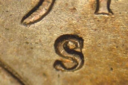 1945-S Repunched Mintmark WRPM-036