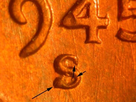 1945-S Repunched Mintmark WRPM-037
