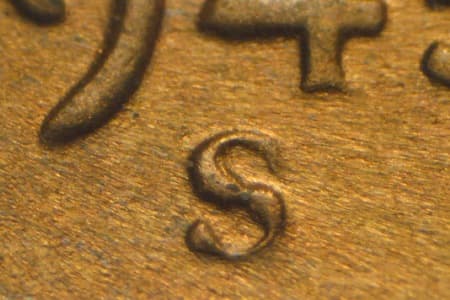 1945-S Repunched Mintmark WRPM-040
