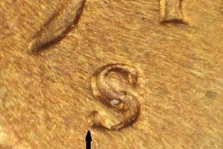 1945-S Repunched Mintmark WRPM-051