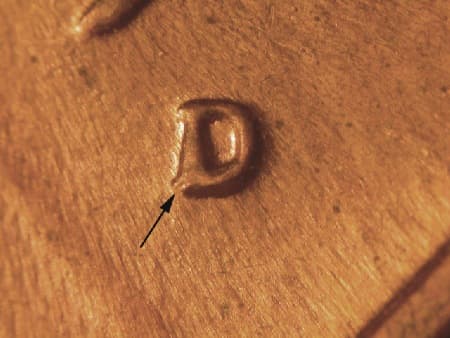 1946-D Repunched Mintmark WRPM-042
