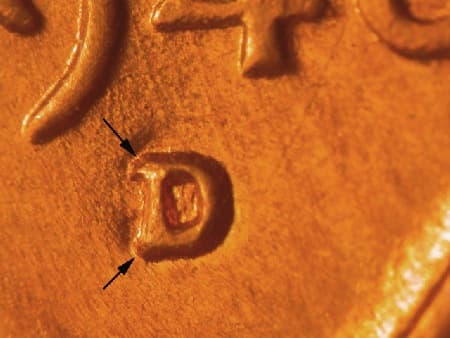1946-D Repunched Mintmark WRPM-045
