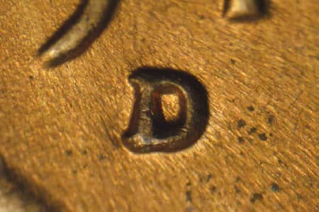 1946-D Repunched Mintmark WRPM-053