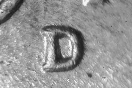 1946-D Repunched Mintmark WRPM-056