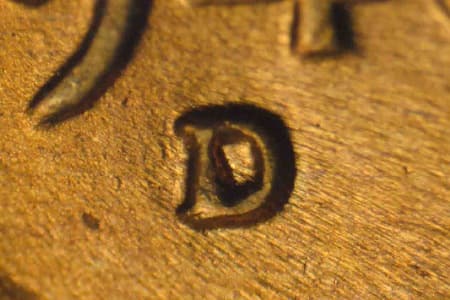 1946-D Repunched Mintmark WRPM-063