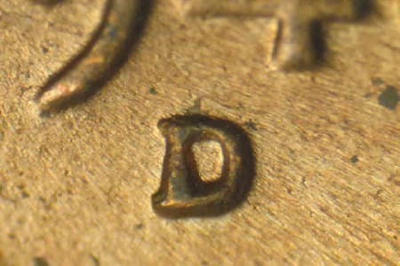 1946-D Repunched Mintmark WRPM-071